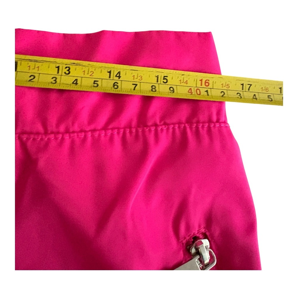 Unbranded Hot Pink Cargo Jogger Pants Multi-Zip Utility Streetwear Pink XL - Picture 5 of 6
